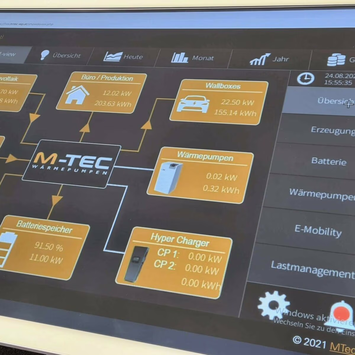 M-TEC Energiemanagement System für Photovoltaik